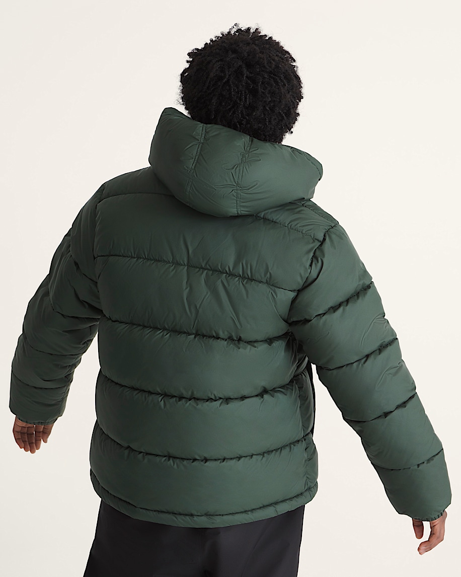Hillgate Hooded Puffer Jacket VANS Oil Green ALT3