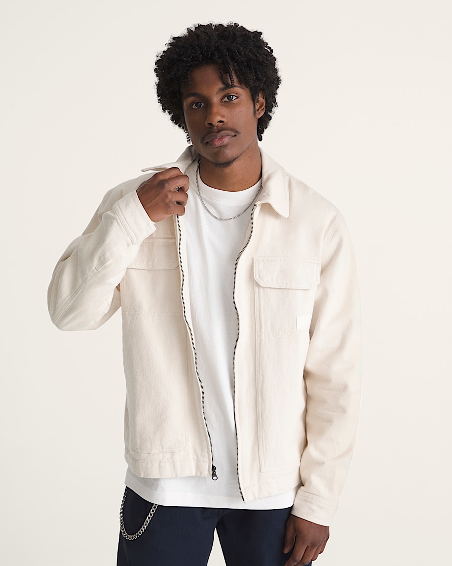 McAvoy II Zip Station Jacket VANS Natural Seed ALT2