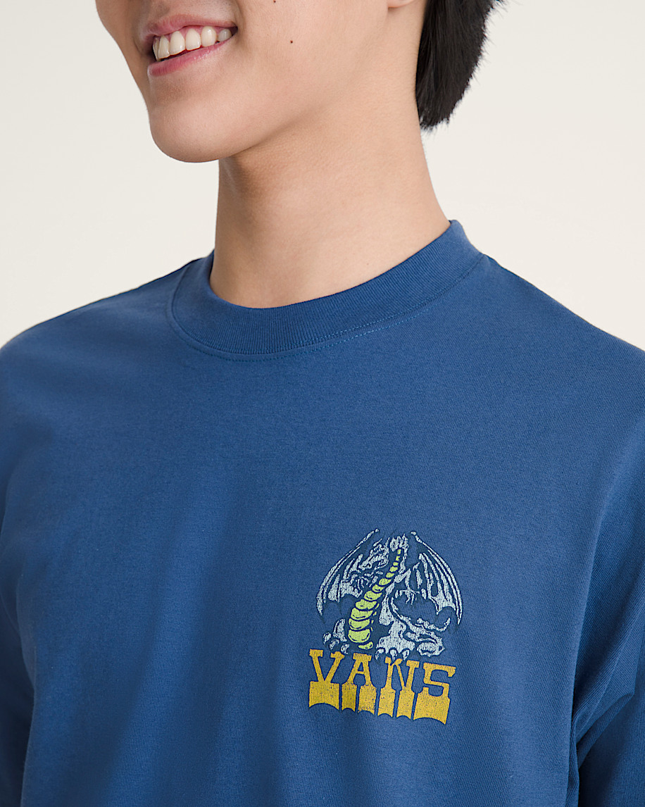 Living Legend TShirt VANS True Navy Blue ALT4