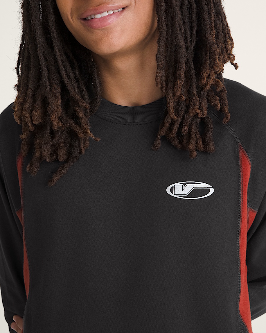 Retro Sport Long Sleeve TShirt VANS Black ALT4