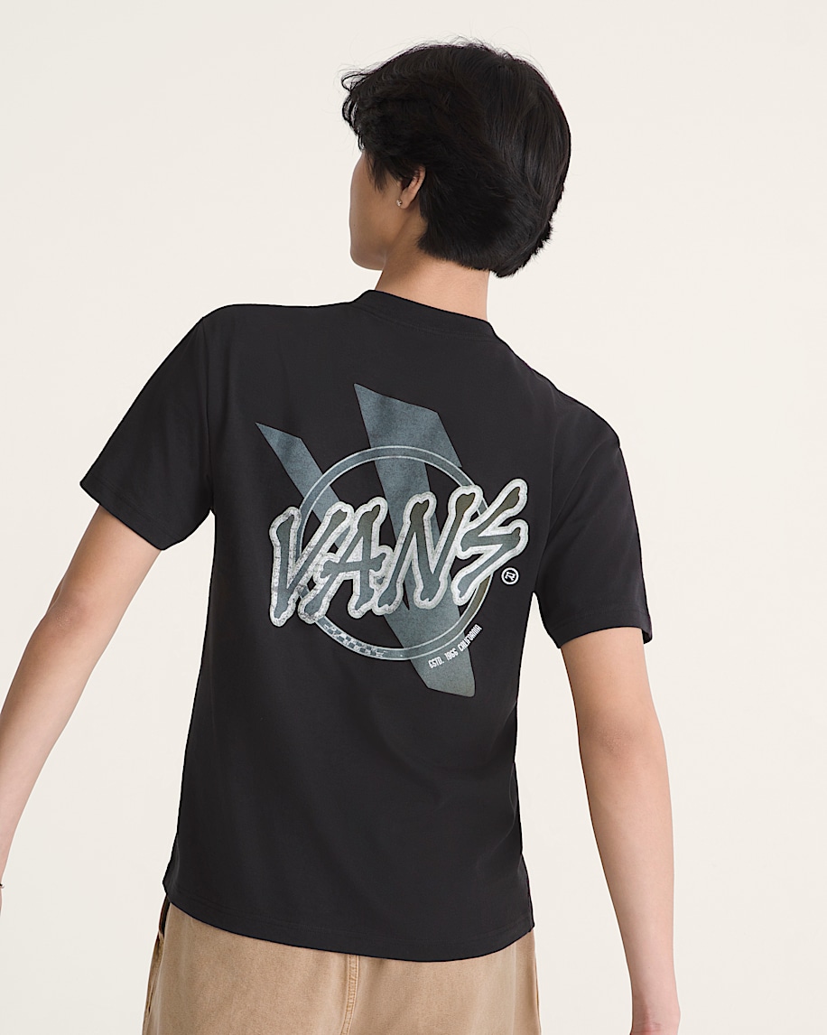 V Bones TShirt VANS Black ALT3