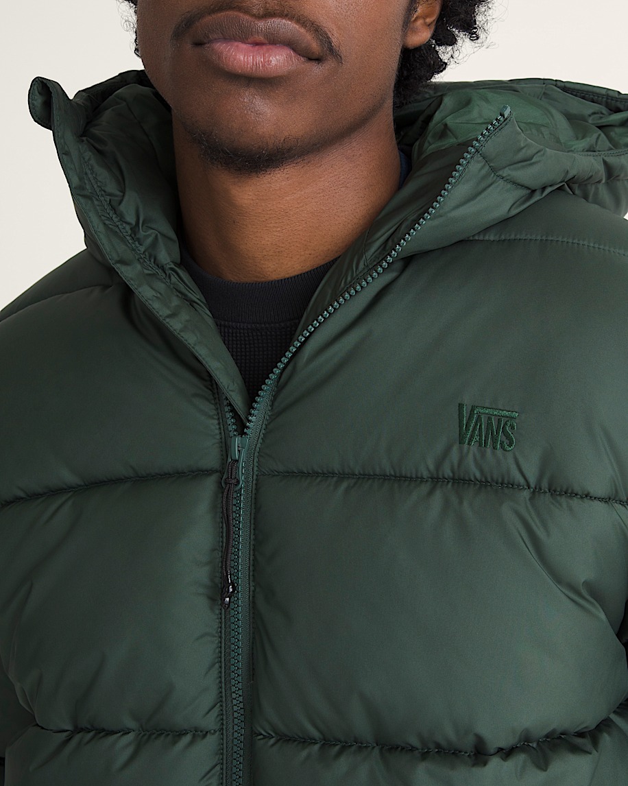 Hillgate Hooded Puffer Jacket VANS Oil Green ALT5