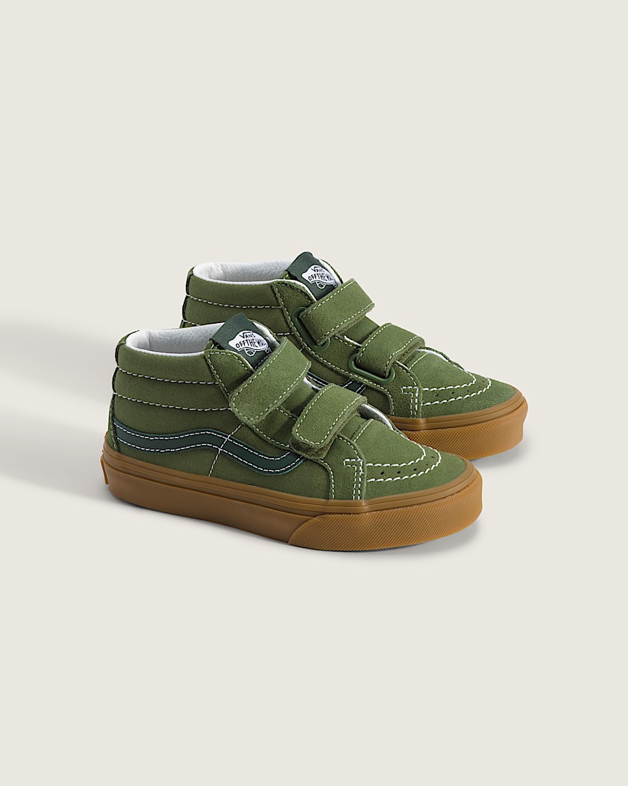 Little Kids Sk8Mid V Shoe VANS Gum Balsam Green ALT1