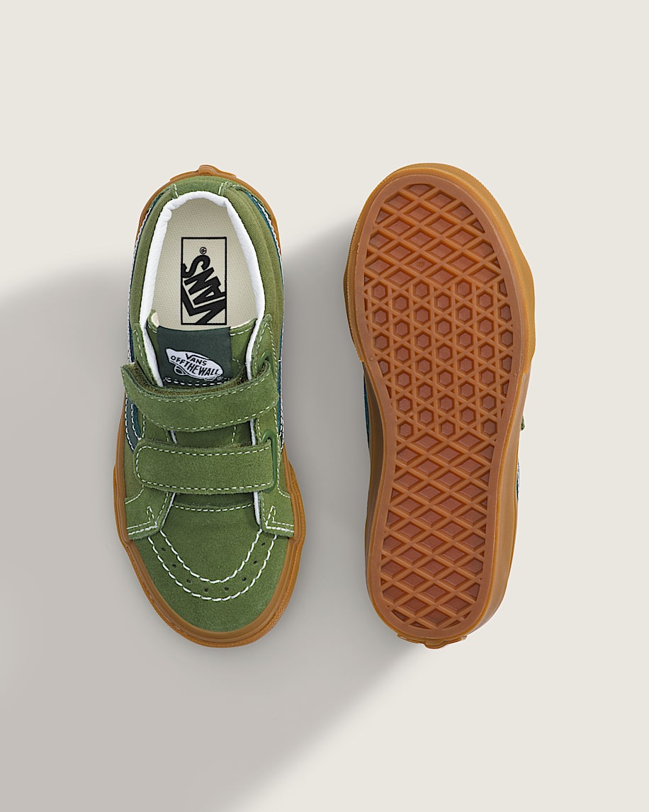Little Kids Sk8Mid V Shoe VANS Gum Balsam Green ALT2