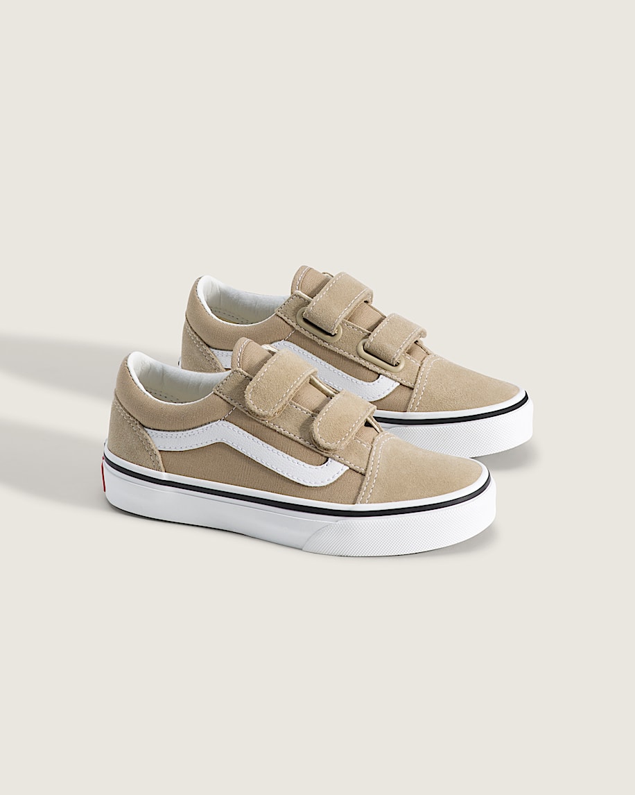 Little Kids Old Skool V Shoe VANS Incense Beige ALT1