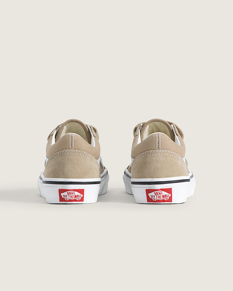 Little Kids Old Skool V Shoe VANS Incense Beige ALT3