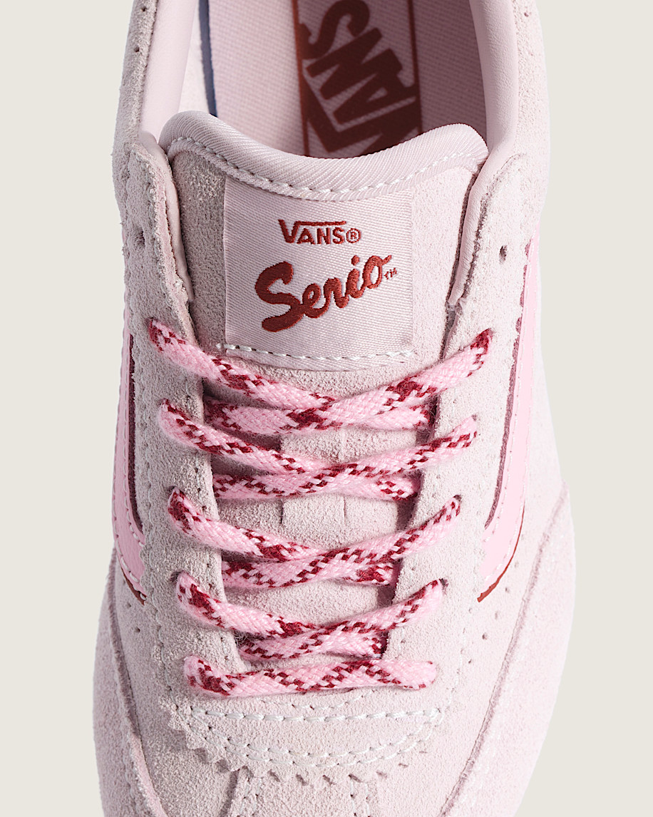 Little Kids Super Lowpro Shoe VANS Pale Petal Pink ALT4