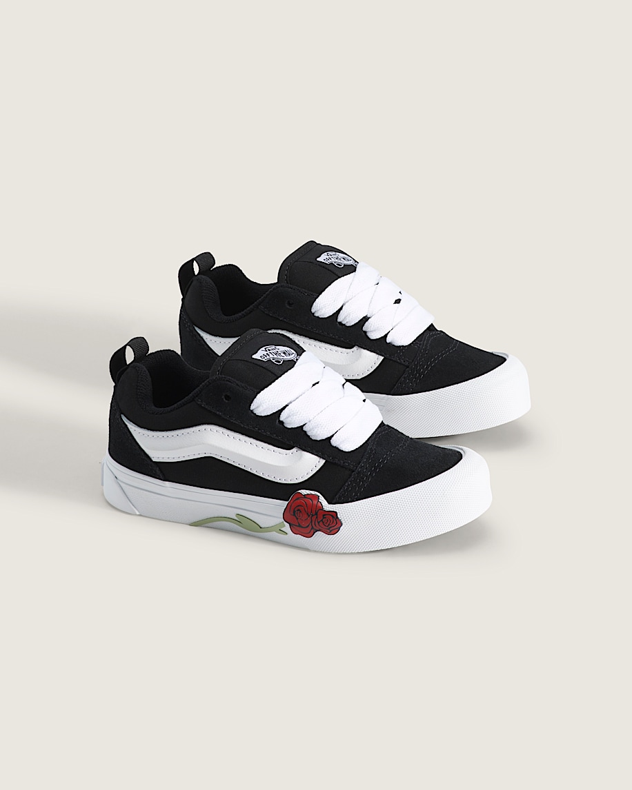 Little Kids Knu Skool Shoe VANS Black  White ALT1