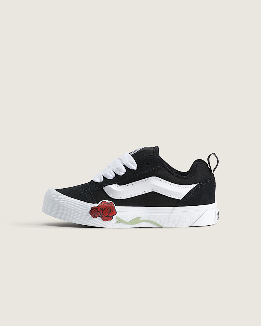 Little Kids Knu Skool Shoe VANS Black  White HERO