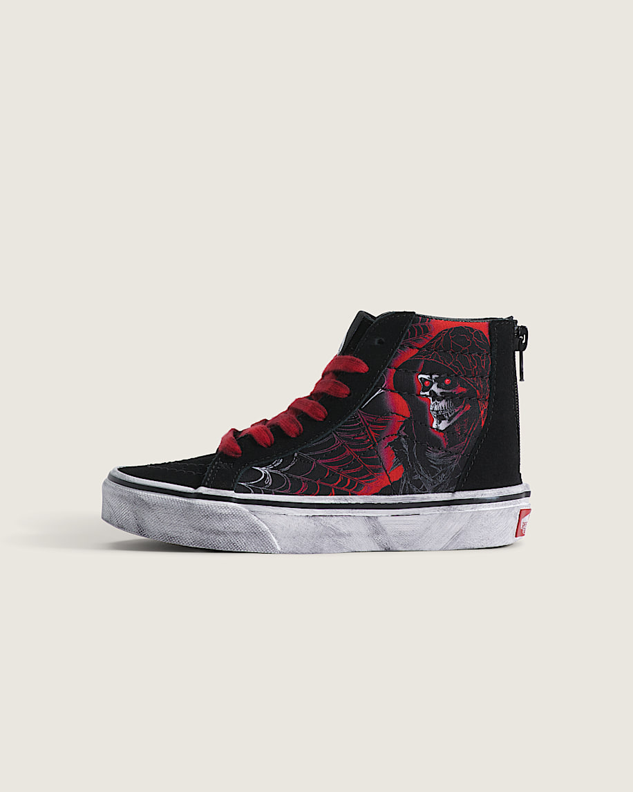 Little Kids Sk8Hi Zip Halloween Shoe VANS Black HERO