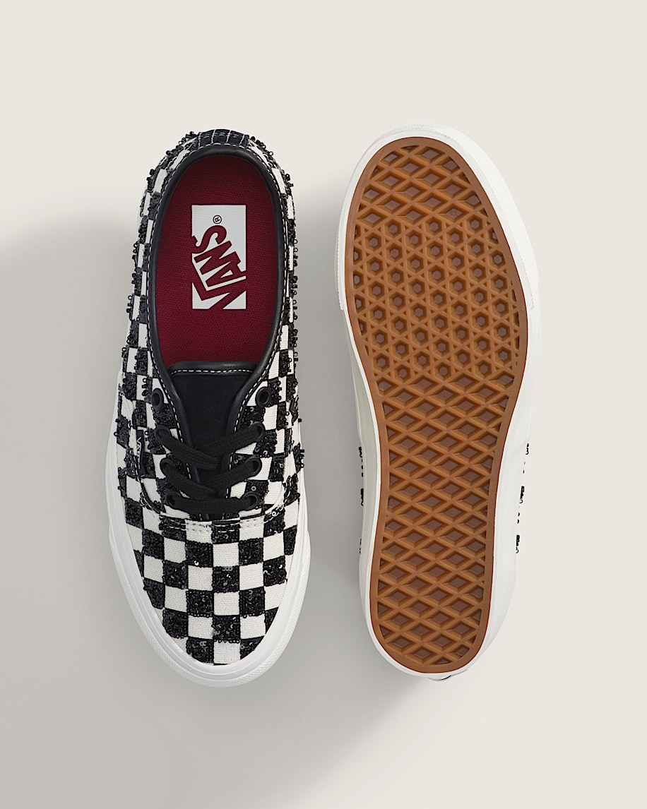 Premium Authentic Shoe VANS Checkerboard Black ALT2