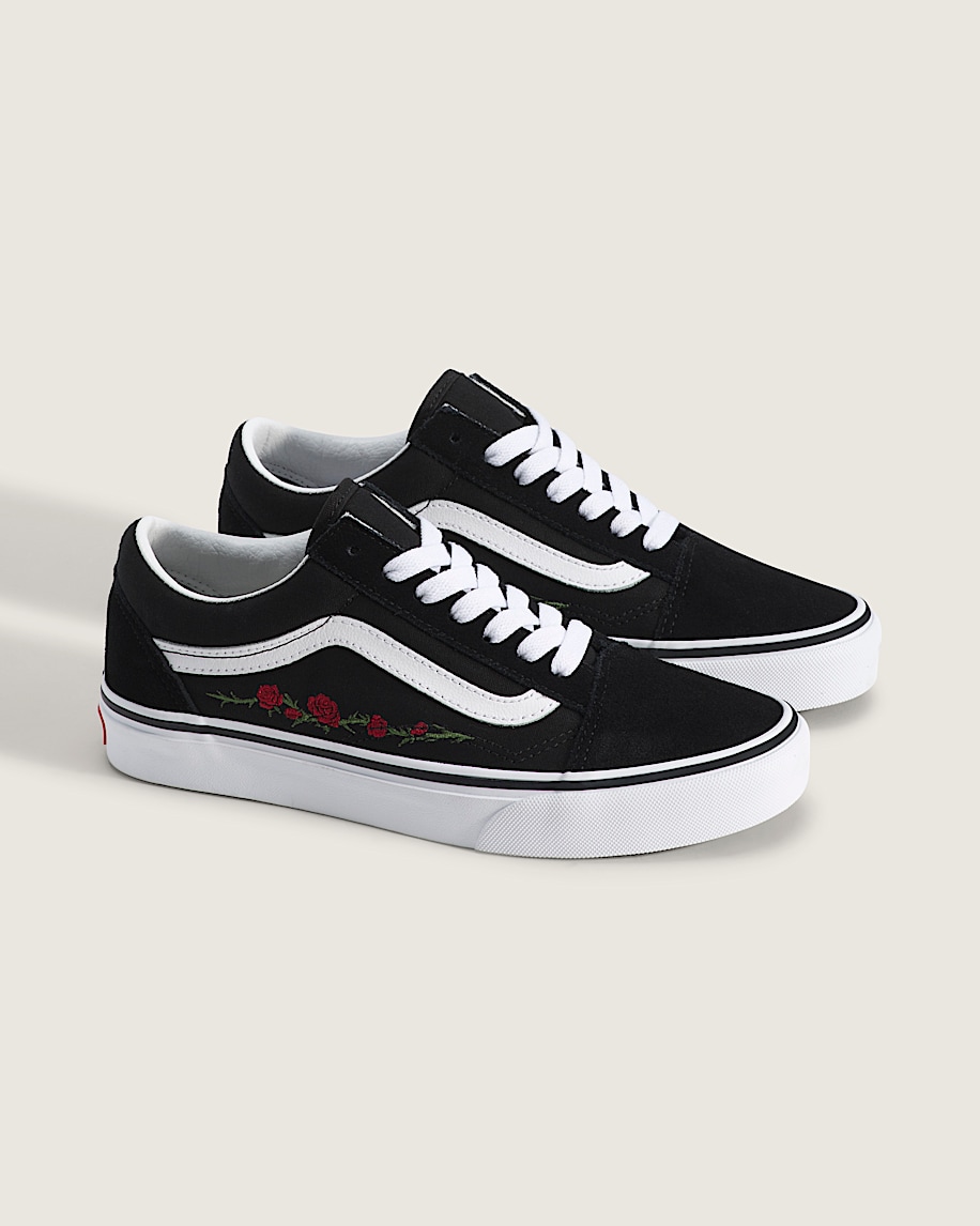 Old Skool Shoe VANS Black  Red ALT1