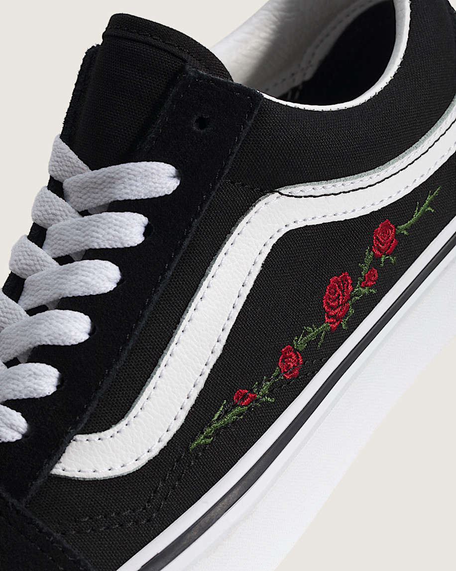 Old Skool Shoe VANS Black  Red ALT4