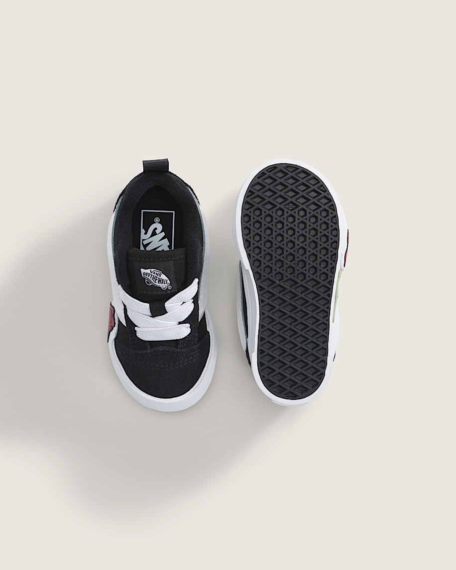 Toddler Knu Skool Shoe VANS Black  White ALT2
