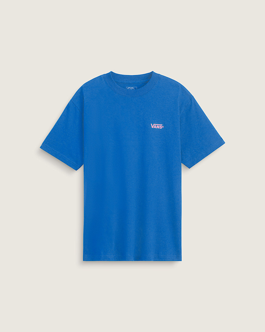 New Left Chest TShirt VANS Classic Blue HERO