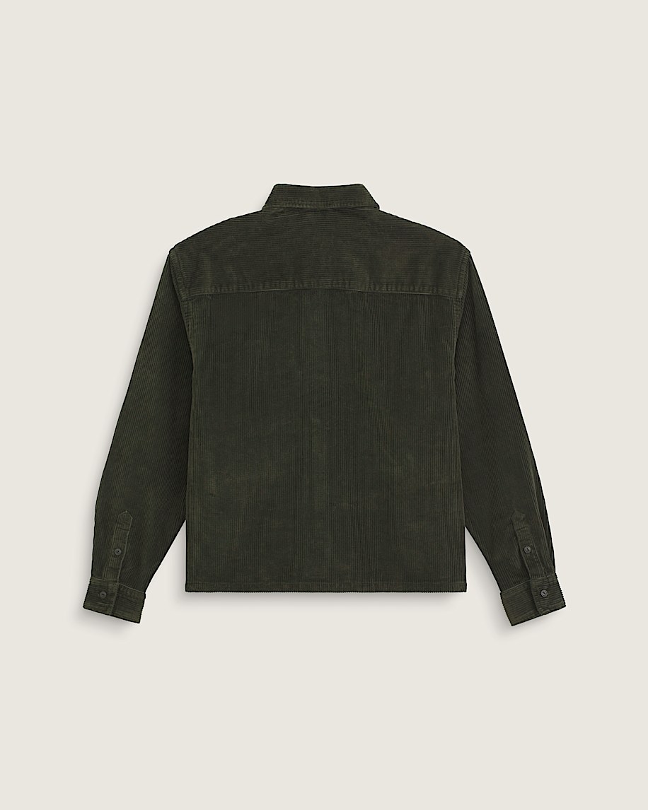 Martinez Overshirt VANS Obsidian Fern Green ALT1
