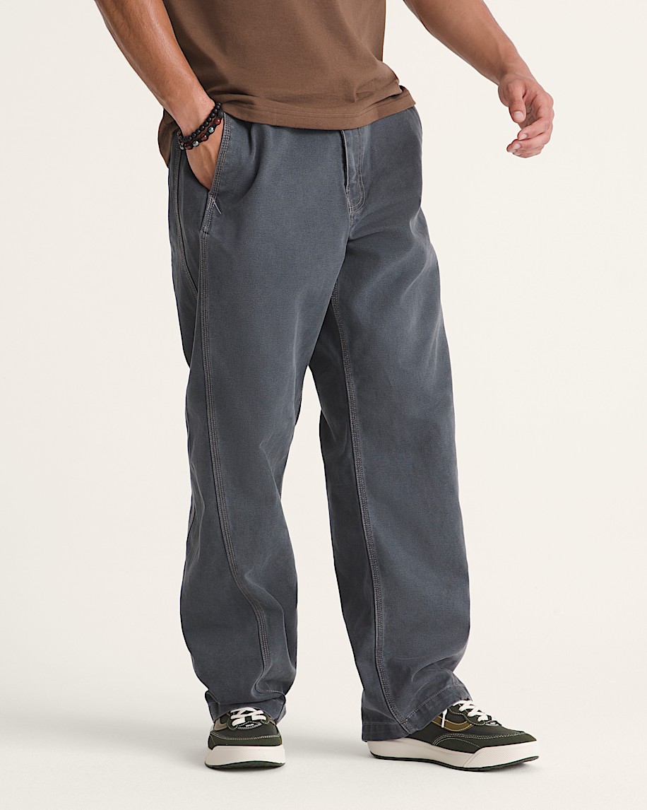 Authentic Chino Loose Pants VANS Charcoal Grey ALT5