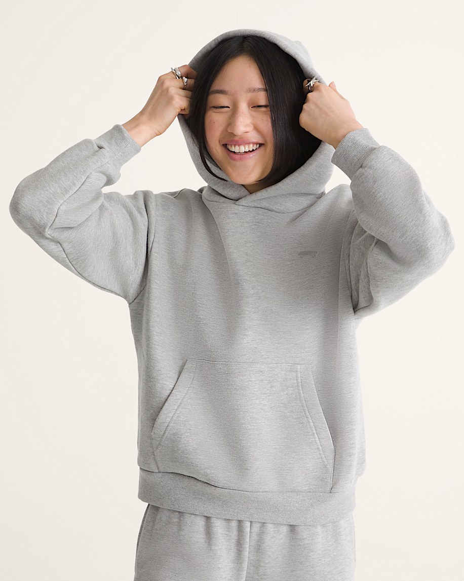 Salton Pullover Sweatshirt VANS Cement Heather Grey ALT2