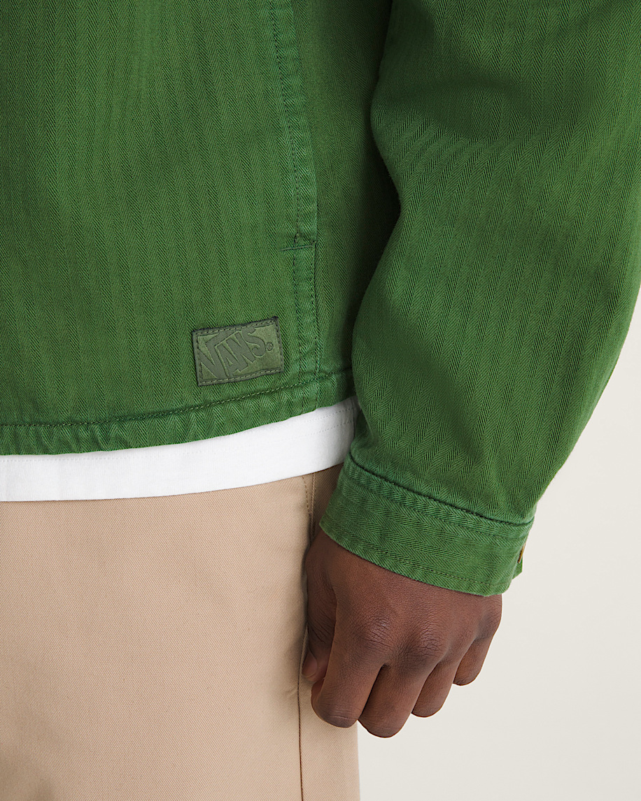 Herringbone Jacket VANS Green Balsam ALT5