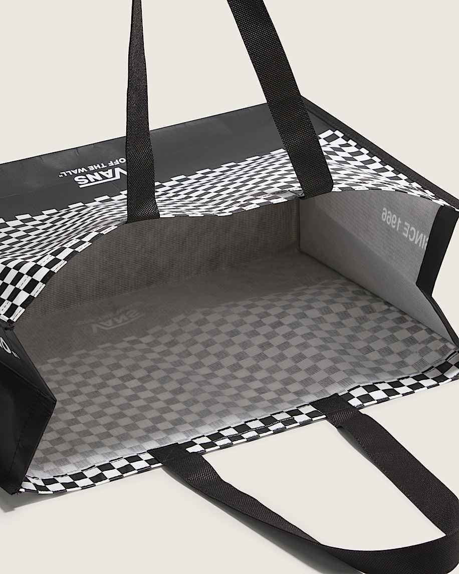 Checkerboard Reusable Bag VANS BlackWhite ALT2