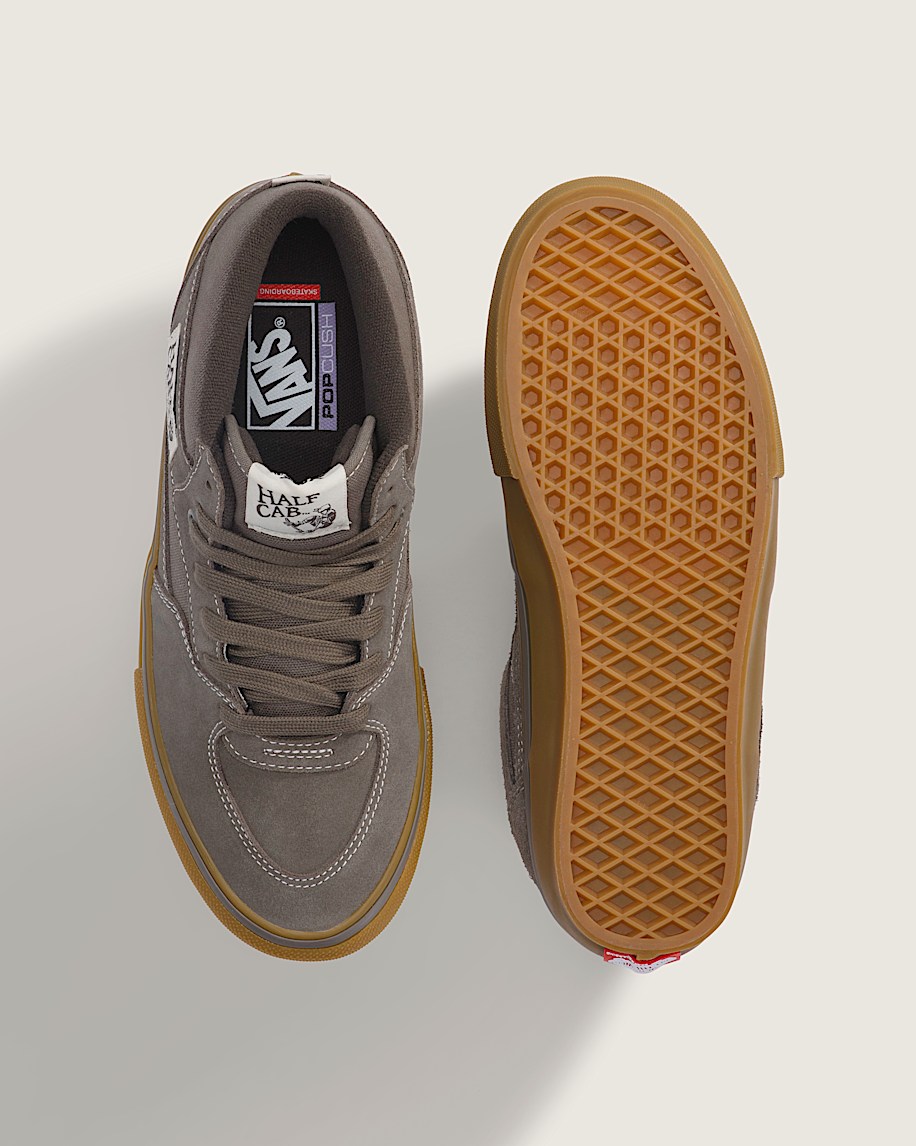 Skate Half Cab Shoe VANS Walnut  Gum ALT2