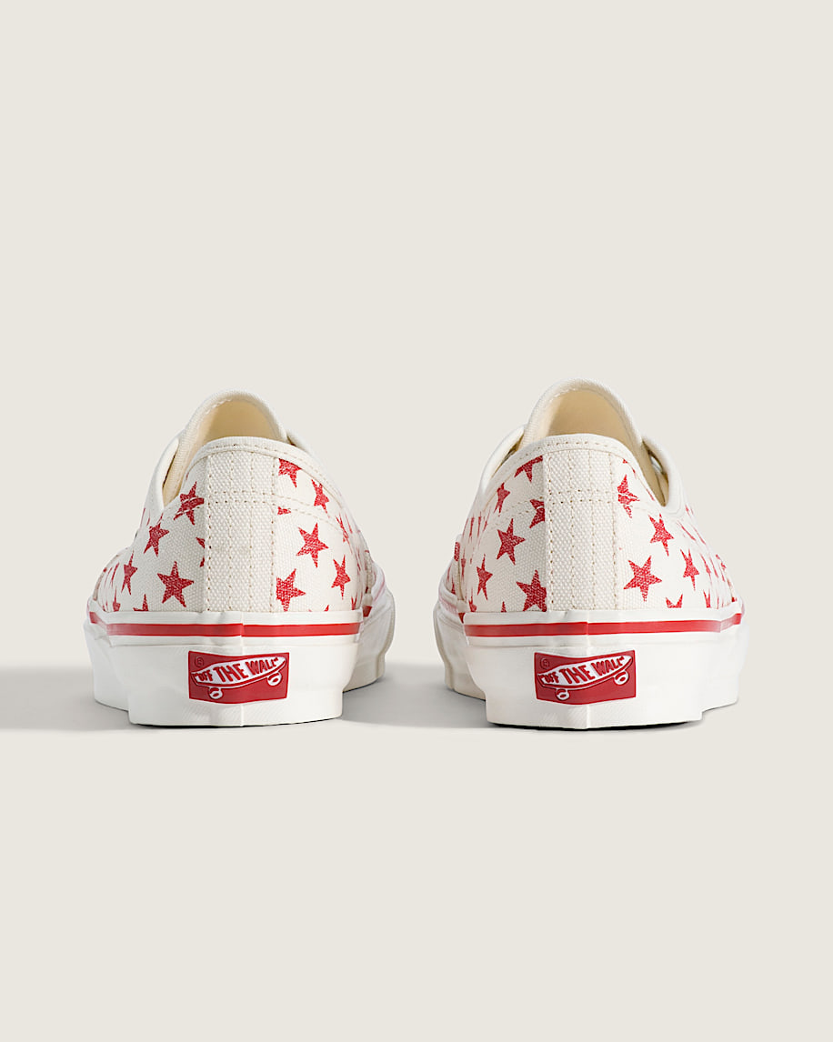 Premium Authentic Shoe VANS Racing Red  Marshmallow White ALT3
