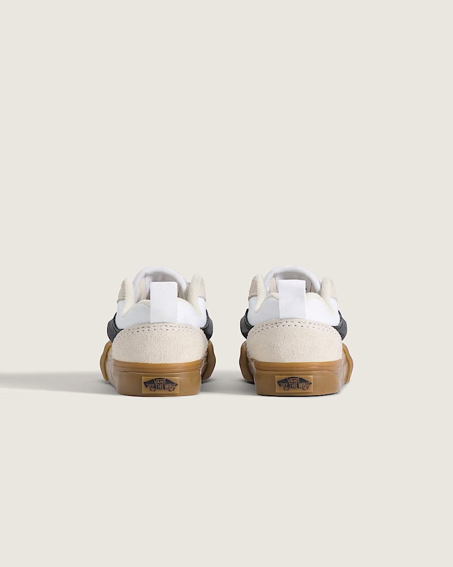 Toddler Knu Skool Shoe VANS Turtledove White  Marshmallow White ALT3