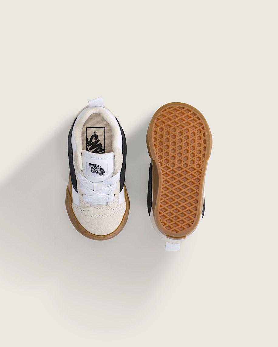 Toddler Knu Skool Shoe VANS Turtledove White  Marshmallow White ALT2
