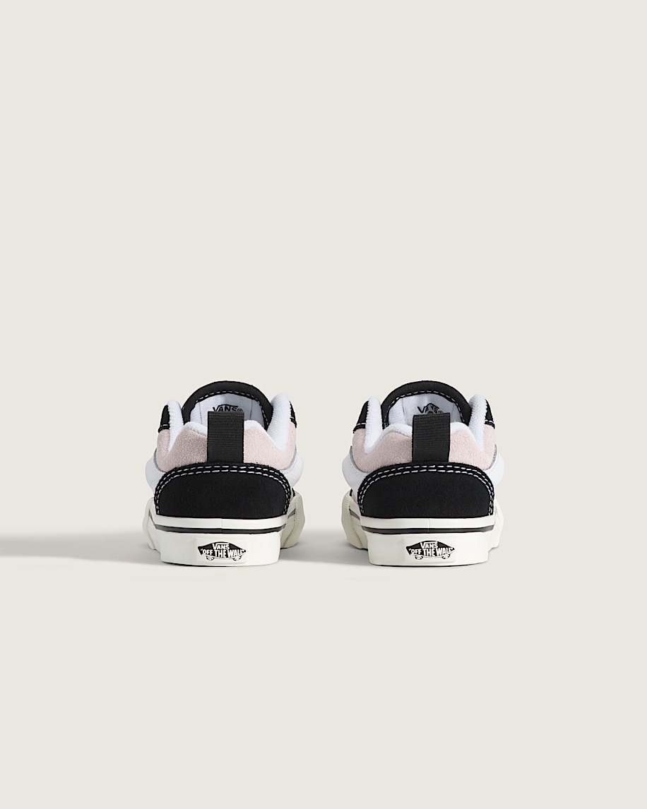 Toddler Knu Skool Shoe VANS Black  Pale Petal Pink ALT3