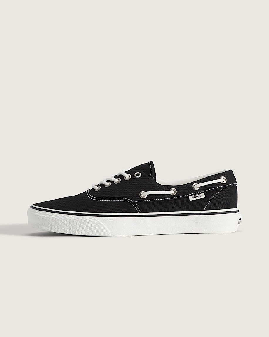Authentic Boat Shoe VANS Heavyweight Canvas Black  Marshmallow HERO