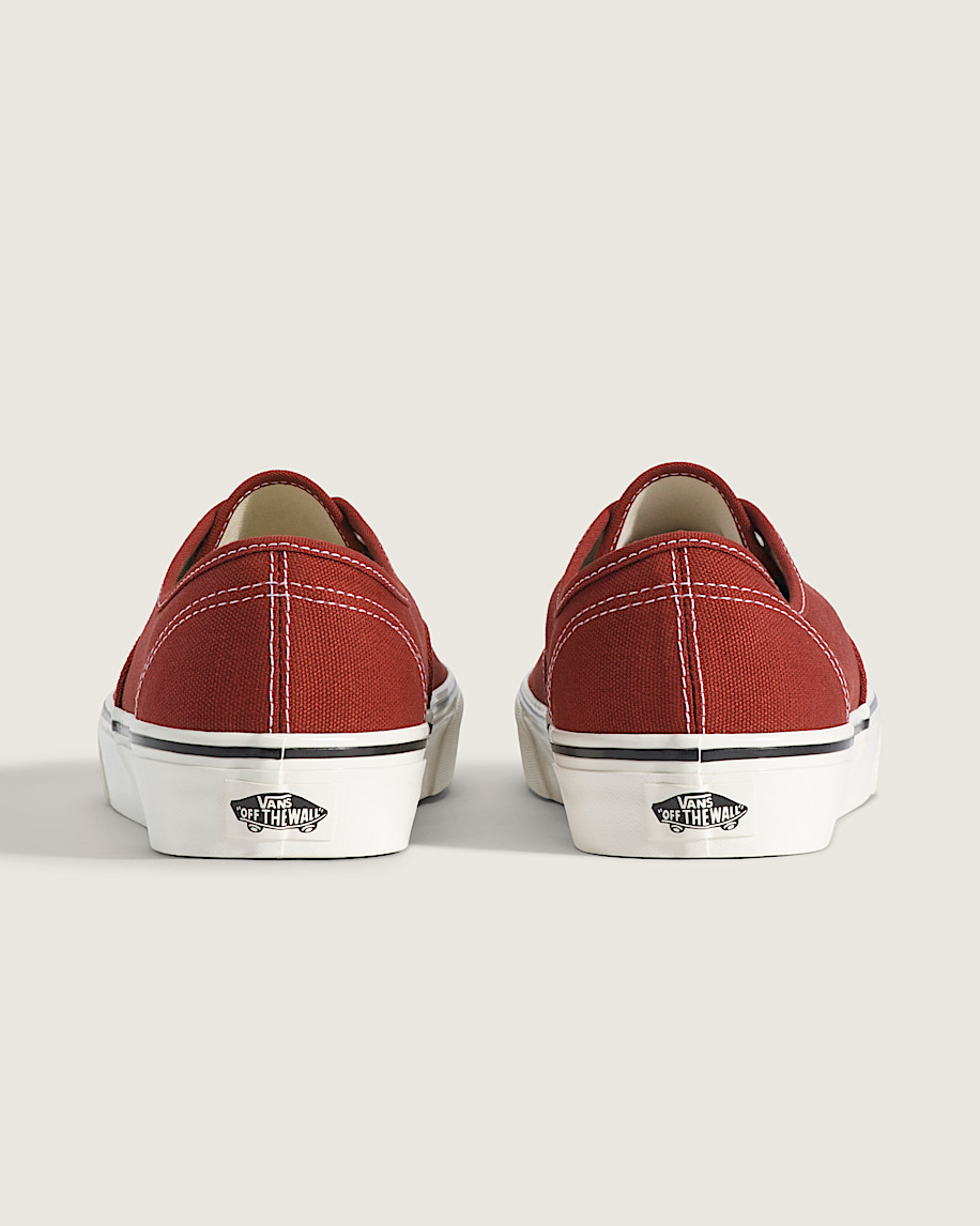 Authentic Shoe VANS Heavyweight Canvas Poppy Ember Red ALT3