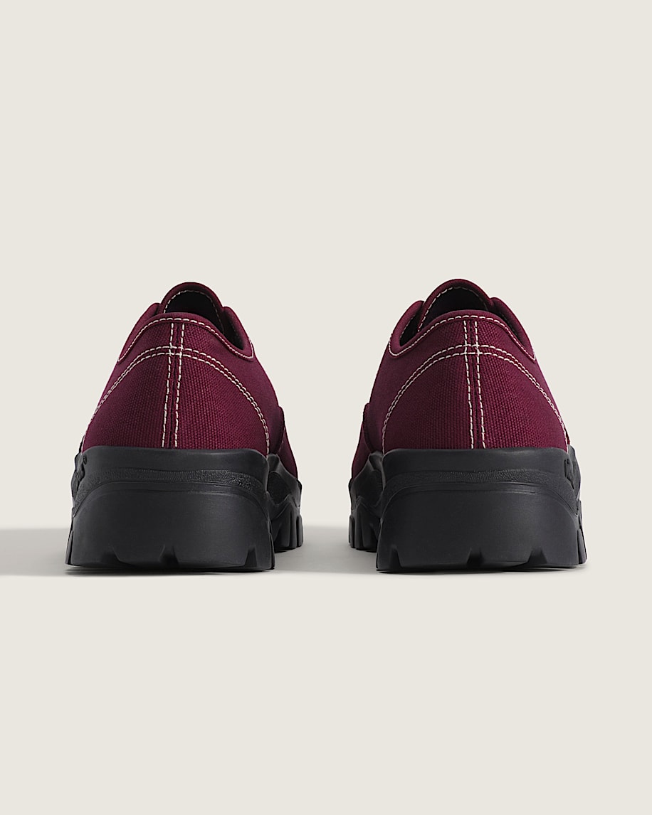 Premium Authentic Oxford Vibram Shoe VANS Port Royale Red ALT3