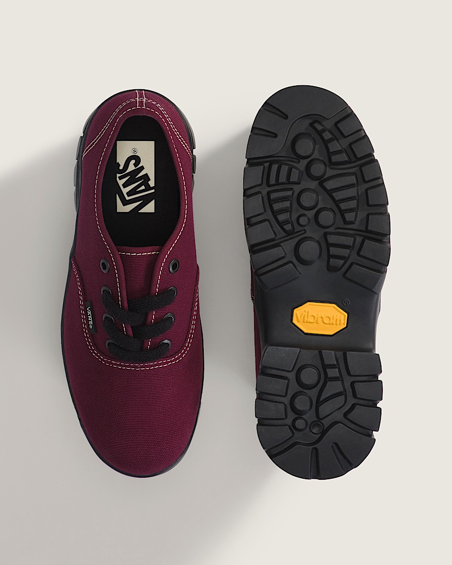 Premium Authentic Oxford Vibram Shoe VANS Port Royale Red ALT2