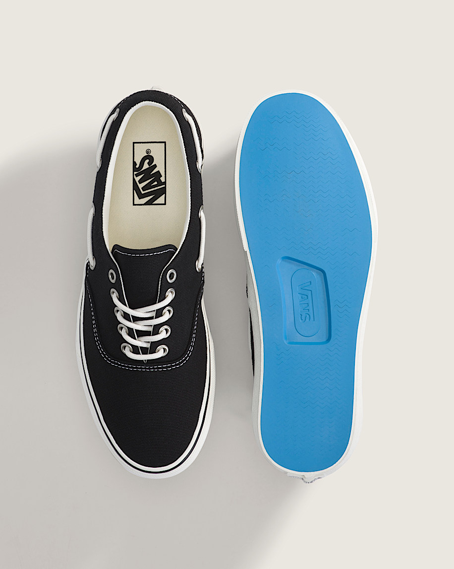 Authentic Boat Shoe VANS Heavyweight Canvas Black  Marshmallow ALT2