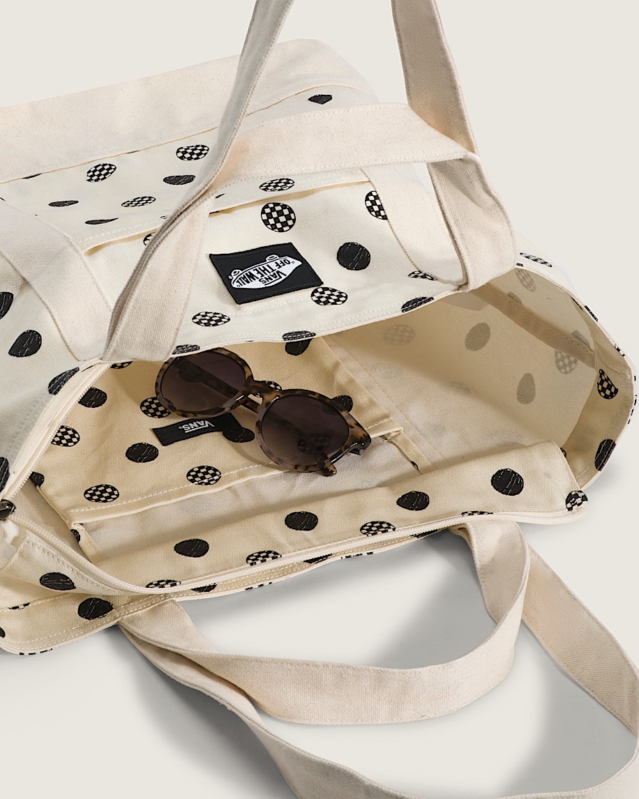 Tell All Zip Tote VANS Natural ALT3