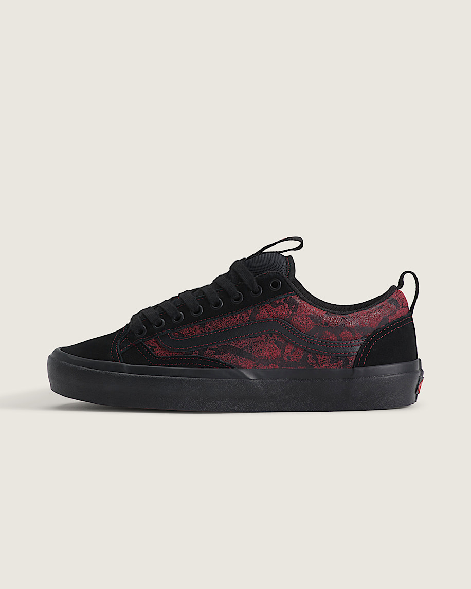 Skate Old Skool 36 Shoe VANS Red  Black HERO