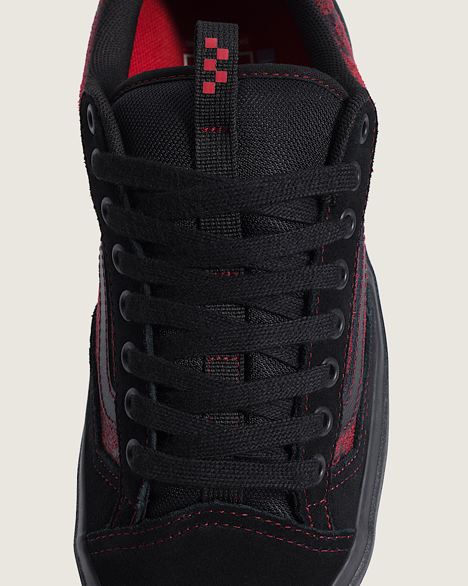 Skate Old Skool 36 Shoe VANS Red  Black ALT6