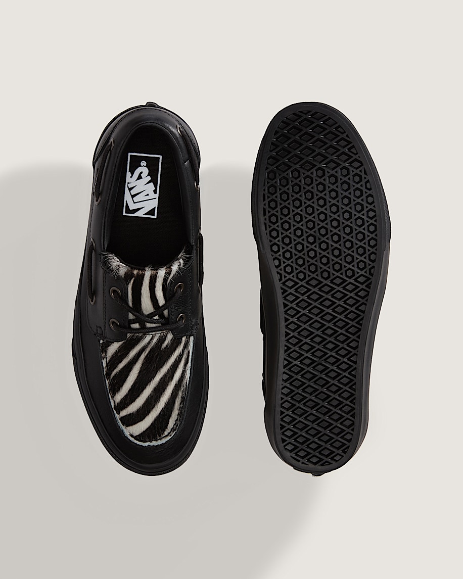 2Eyelet Boat Shoe VANS Black ALT2