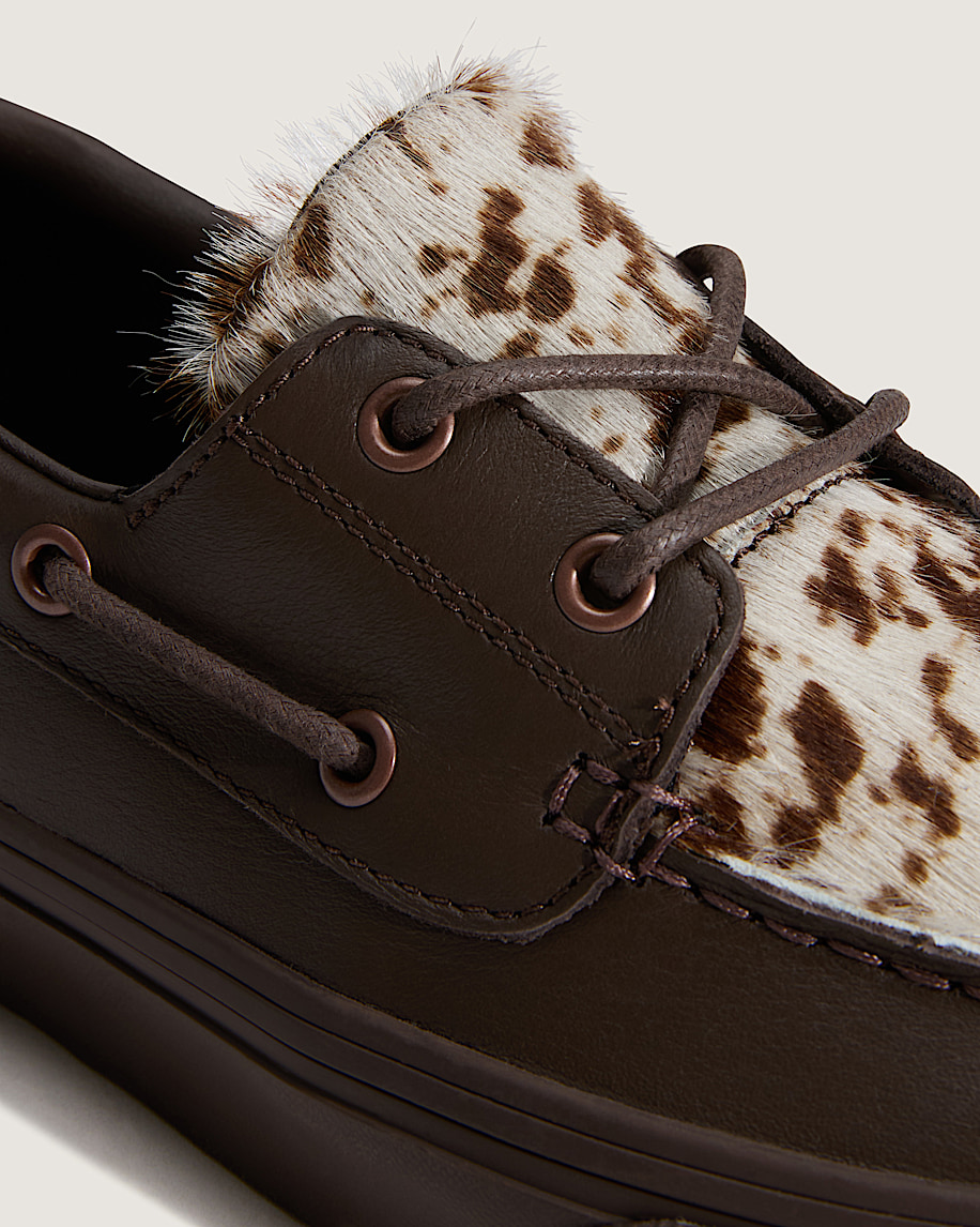 2Eyelet Boat Shoe VANS Dark Brown ALT6