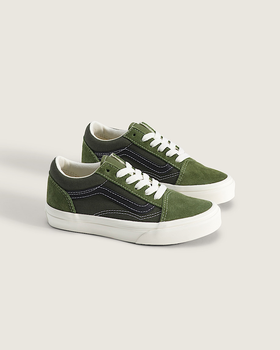 Little Kids Old Skool Shoe VANS Green Balsam ALT1