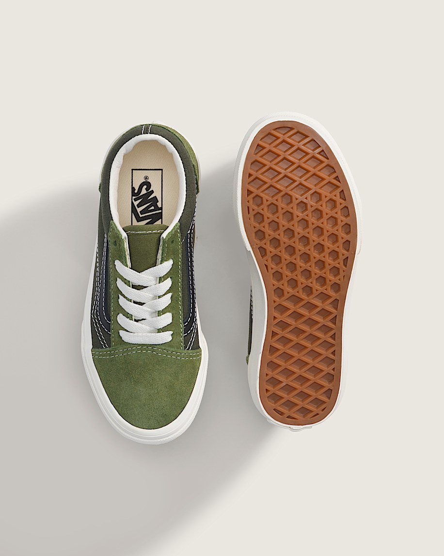 Little Kids Old Skool Shoe VANS Green Balsam ALT2
