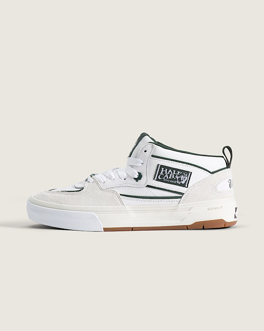 Skate Half Cab Wafflecup Shoe VANS Utility Block Blanc De Blanc HERO