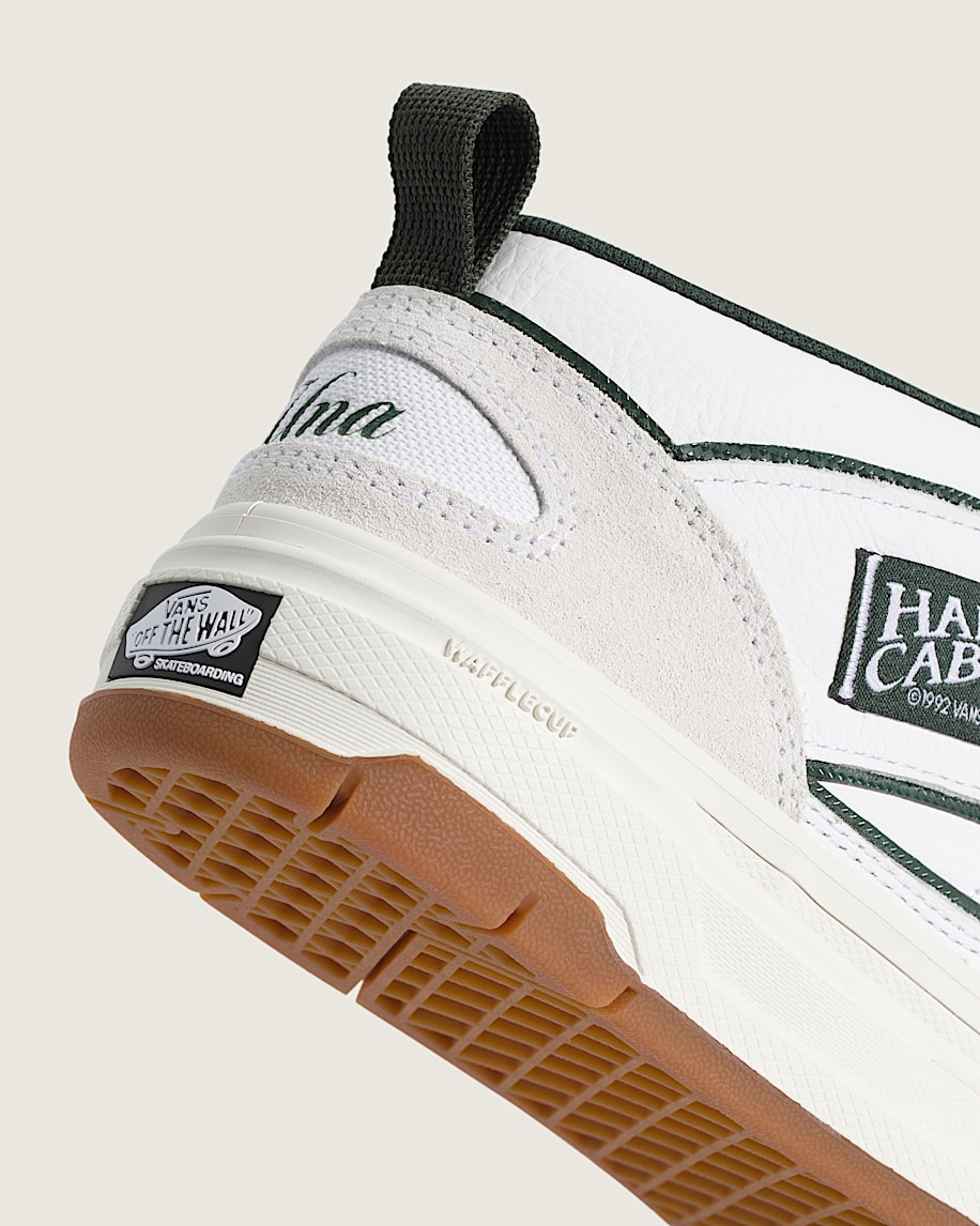 Skate Half Cab Wafflecup Shoe VANS Utility Block Blanc De Blanc ALT6