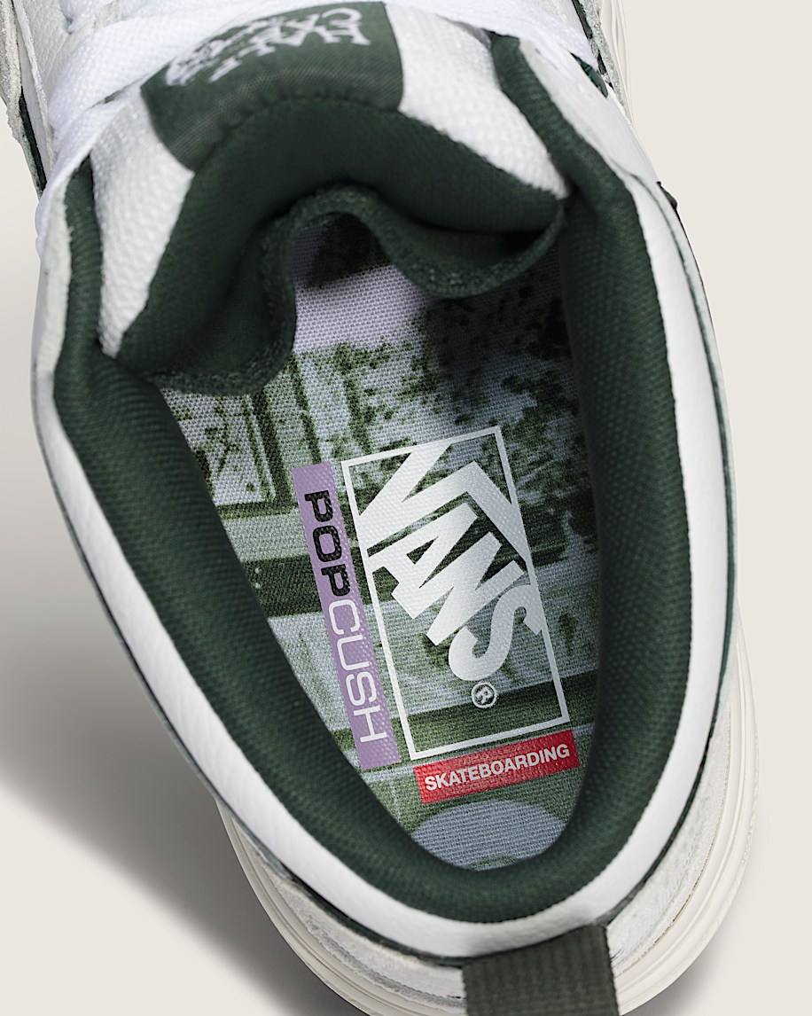 Skate Half Cab Wafflecup Shoe VANS Utility Block Blanc De Blanc ALT4