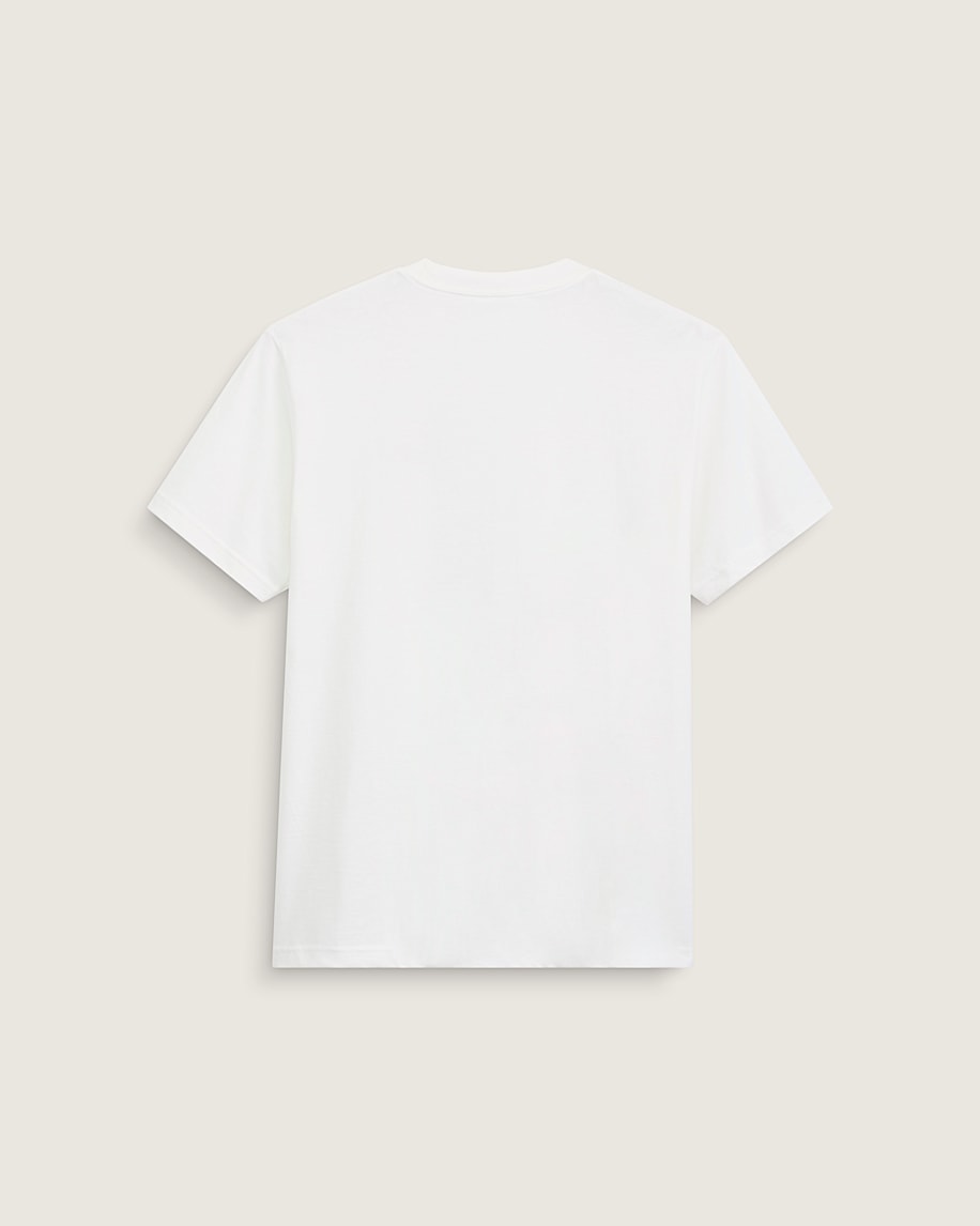New Left Chest TShirt VANS White  Black ALT1