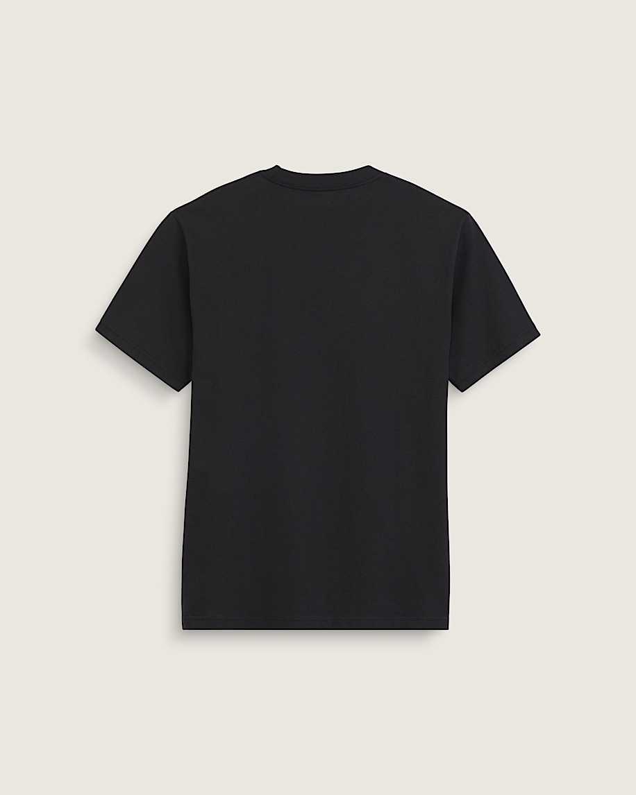 New Left Chest TShirt VANS Black  White ALT1