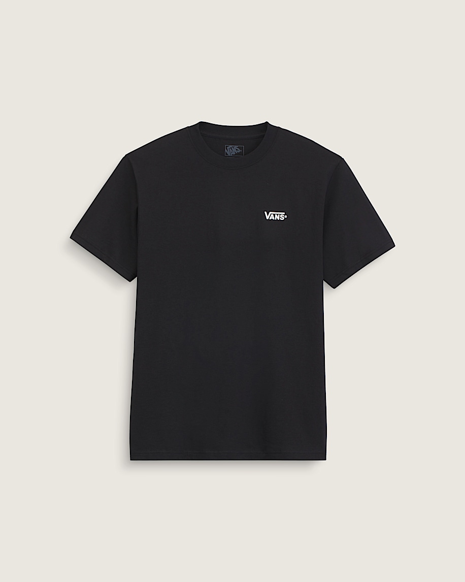 New Left Chest TShirt VANS Black  White HERO