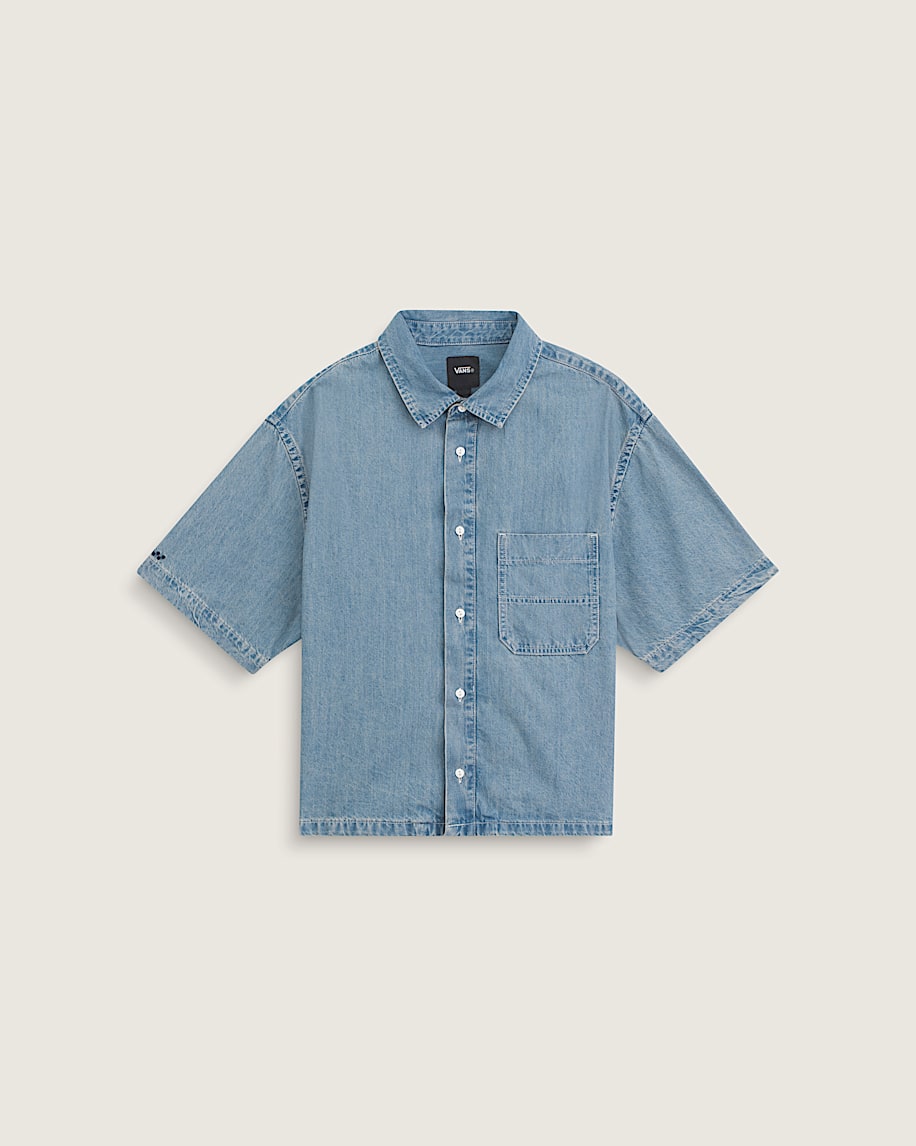 Cyrus Denim Shirt VANS Stonewash Blue HERO