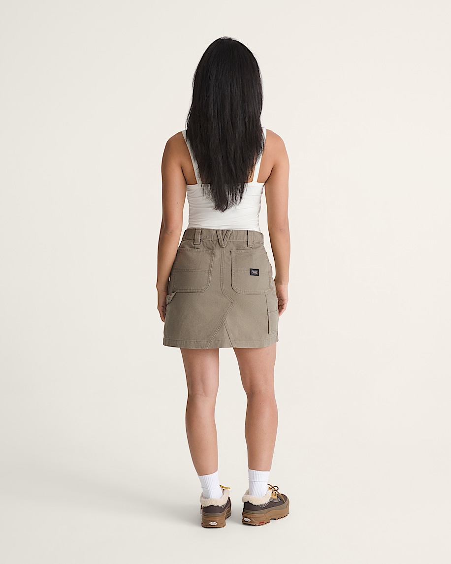 Chore Skirt VANS Bungee Cord Brown ALT4