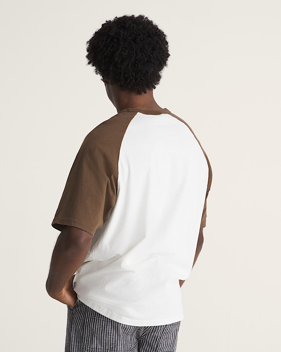 Raglan TShirt VANS Marshmallow White ALT3